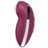 Satisfyer Tap & Climax 2 - Estimulador y vibrador 2en1 (rojo)
