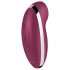 Satisfyer Tap & Climax 2 - Estimulador y vibrador 2en1 (rojo)