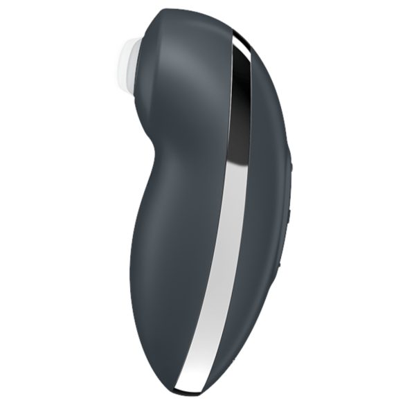 Satisfyer - Vibrador estimulador de clítoris 2en1 - gris