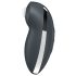 Satisfyer Tap & Climax 2 - 2en1 vibrador clítoris (gris)