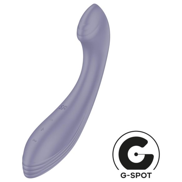 Satisfyer G-Force - vibrador recargable resistente al agua punto G (lila)