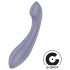 Satisfyer G-Force - vibrador recargable resistente al agua punto G (lila)