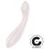 Satisfyer G-Force - Vibrador recargable e impermeable para punto G (beige)