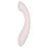 Satisfyer G-Force - Vibrador recargable e impermeable para punto G (beige)