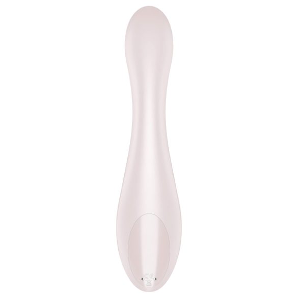 Satisfyer G-Force - vibrador punto G recargable e impermeable - color beige