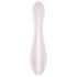 Satisfyer G-Force - Vibrador recargable e impermeable para punto G (beige)