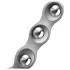 Satisfyer - Dildo con bolas - Superficie texturizada - Silicona gris