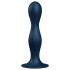 Satisfyer Double Ball-R - consolador con peso (azul)