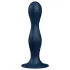 Satisfyer Double Ball-R - dildo con peso - silicona azul