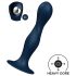 Satisfyer Double Ball-R - consolador con peso (azul)