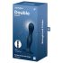 Satisfyer Double Ball-R - consolador con peso (azul)