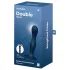 Satisfyer Double Ball-R - dildo con peso - silicona azul