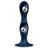 Satisfyer Double Ball-R - consolador con peso (azul)