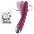 Satisfyer Spinning Vibe 1 - vibrador rotante punto G (rojo)