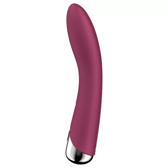 Satisfyer Spinning Vibe 1 - vibrador de punto G con cabeza giratoria (rojo)