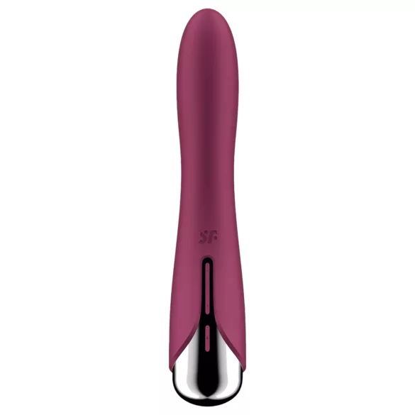 Satisfyer Spinning Vibe 1 - vibrador de punto G con cabeza giratoria (rojo)
