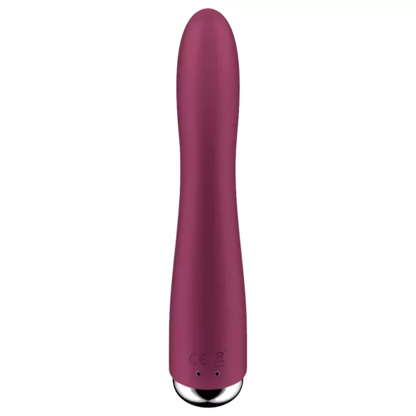 Satisfyer Spinning Vibe 1 - vibrador de punto G con cabeza giratoria (rojo)