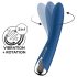 Satisfyer Spinning Vibe 1 - Vibrador Punto G con Cabeza Giratoria (Azul)