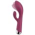 Satisfyer Spinning Rabbit 1 - vibrador rotativo conejito (rojo)