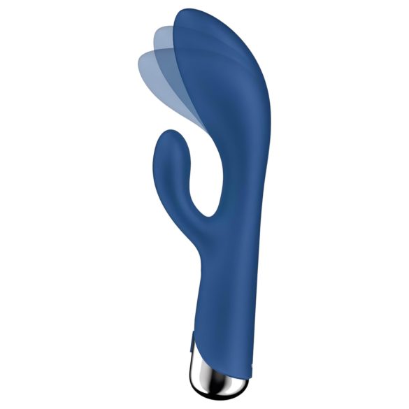 Satisfyer Spinning Rabbit 1 - vibrador con brazo rotatorio para clítoris - azul