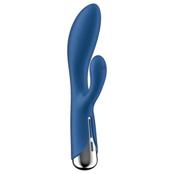 Satisfyer Spinning Rabbit 1 - vibrador con brazo rotatorio para clítoris - azul