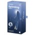 Satisfyer Spinning Rabbit 1 - Vibrador Giratorio con Estimulador de Clítoris (Azul)