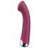 Satisfyer Spinning G-Spot 1 - Vibrador con Cabezal Giratorio para Punto G (Rojo)