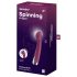 Satisfyer Spinning G-Spot 1 - Vibrador con Cabezal Giratorio para Punto G (Rojo)