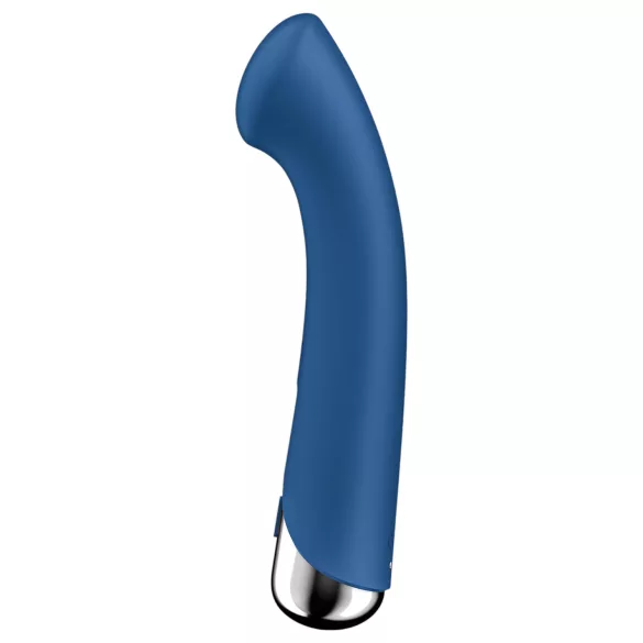 Satisfyer Spinning G-Spot 1 - vibrador de punto G con cabeza giratoria (azul)