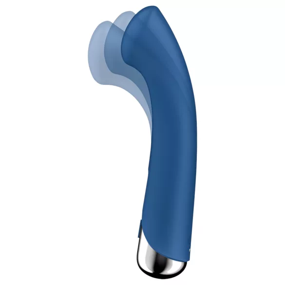 Satisfyer Spinning G-Spot 1 - vibrador de punto G con cabeza giratoria (azul)