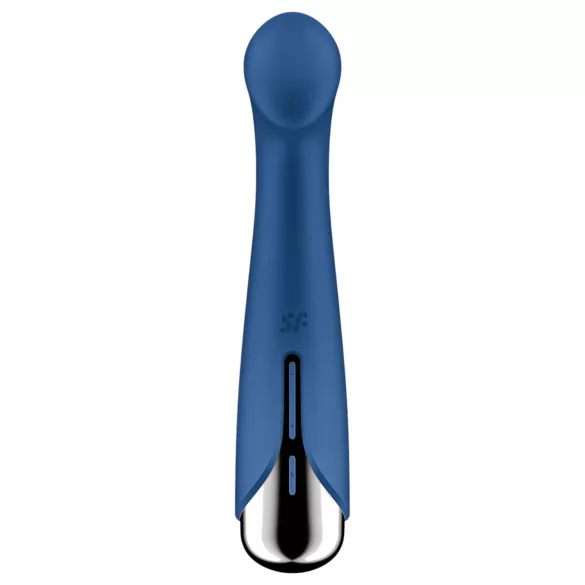 Satisfyer Spinning G-Spot 1 - vibrador de punto G con cabeza giratoria (azul)