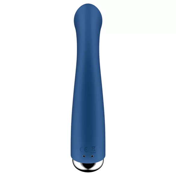 Satisfyer Spinning G-Spot 1 - vibrador de punto G con cabeza giratoria (azul)