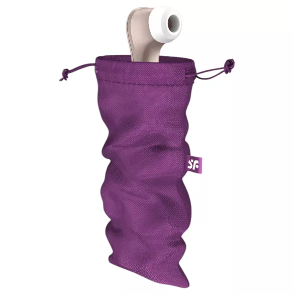 Satisfyer - bolsa discreta para juguetes - tamaño mediano - lila
