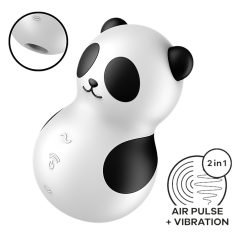   Satisfyer Pocket Panda - estimulador de clítoris por ondas (negro)