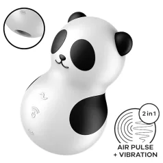   Satisfyer Pocket Panda - estimulador de clítoris por ondas de aire (negro)