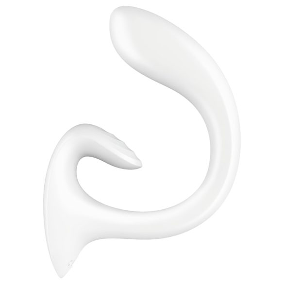 Satisfyer G for Goddess 1 - vibrador punto G y clítoris - blanco