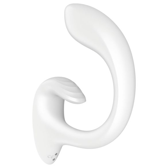 Satisfyer G for Goddess 1 - vibrador punto G y clítoris - blanco