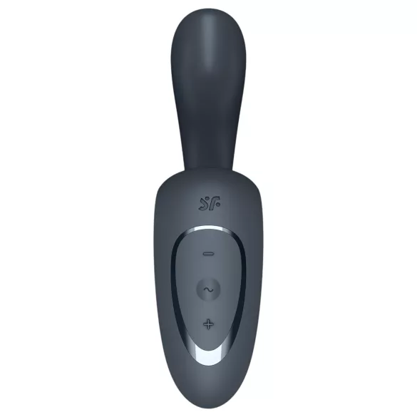 Satisfyer G for Goddess 1 - vibrador punto G y clítoris - silicona gris