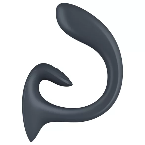 Satisfyer G for Goddess 1 - vibrador punto G y clítoris - silicona gris