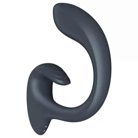 Satisfyer G for Goddess 1 - vibrador punto G y clítoris - silicona gris