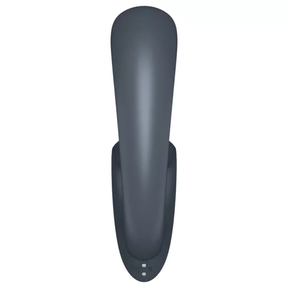 Satisfyer G for Goddess 1 - vibrador punto G y clítoris - silicona gris