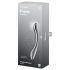 Satisfyer Pure Gravity 1 - consolador de acero acanalado (plateado)
