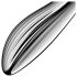Satisfyer Pure Gravity 1 - consolador de acero acanalado (plateado)