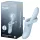 Satisfyer Heat Flex 4 - vibrador con brazo para el clítoris con función de calor (azul)