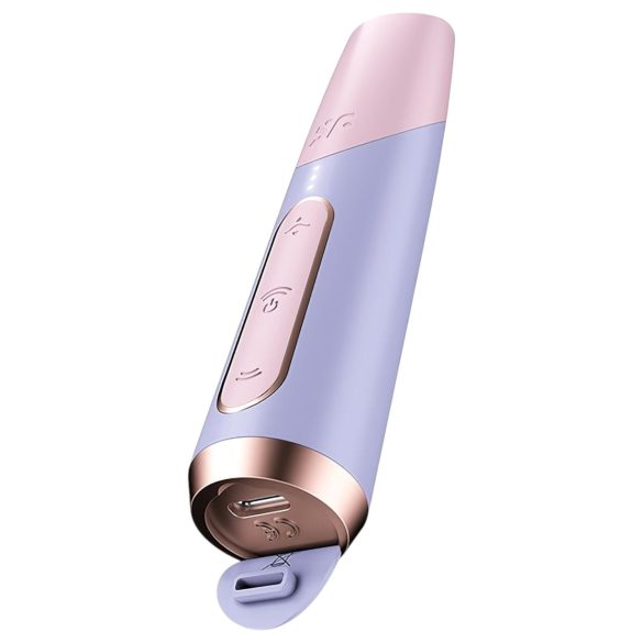 Satisfyer Bold Kiss - succionador vibrador labios - rosa