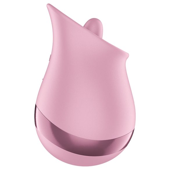 Satisfyer Tongue Player - vibrador de clítoris tipo lengua - silicona rosa
