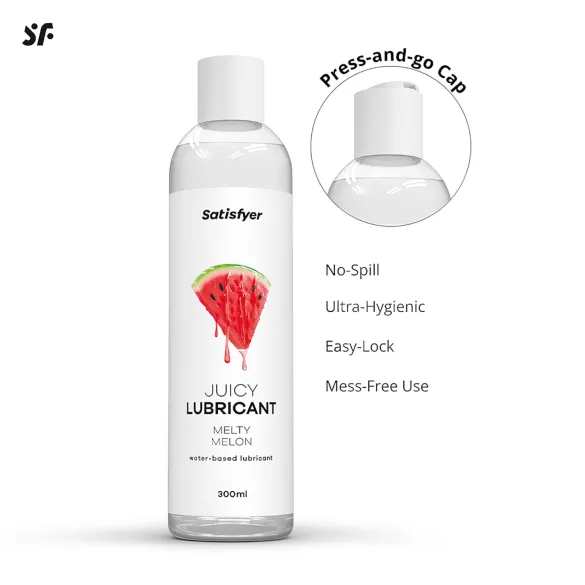 Satisfyer - lubricante íntimo sabor sandía - 300 ml