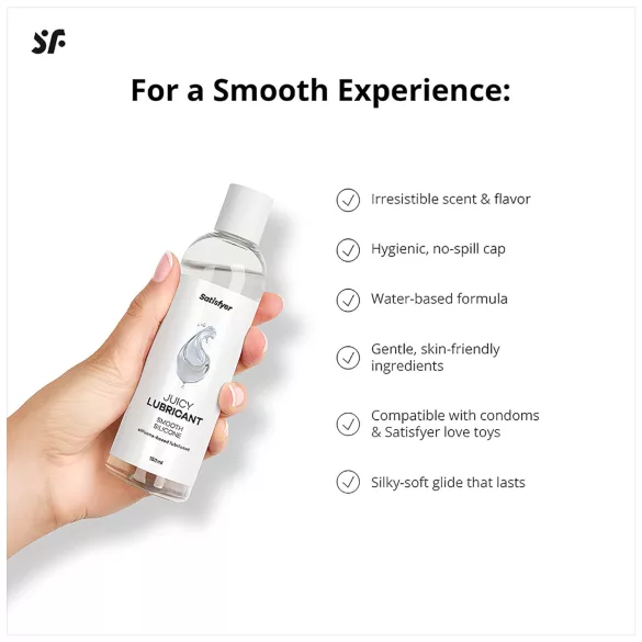 Satisfyer - lubricante íntimo base silicona - 150 ml