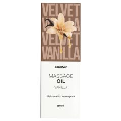 Satisfyer - aceite de masaje - vainilla (250ml)
