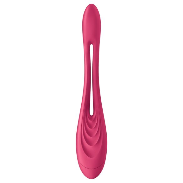 Satisfyer Elastic Game - vibrador para pareja flexible - silicona rosa